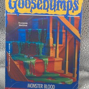 Vintage Book-Goosebumps Monster Blood #3 1993-RL Stine